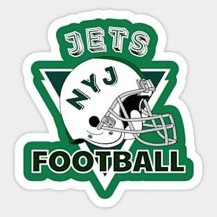 New York Football Jets Vintage Style Sticker